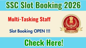 SSC MTS Slot Booking 2026 OPEN at ssc.gov.in Book Your Exam Date, City and Shift