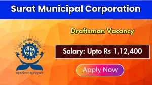 Surat Municipal Corporation Draftsman Recruitment 2026 - Apply Online