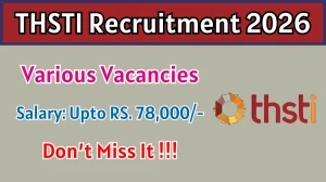 THSTI Recruitment 2026 - Apply Online for 05 Project Scientist, Data Manager And More Posts