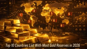 Top 10 Countries List With Most Gold Reserves in 2026