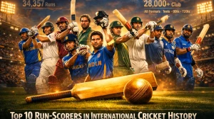 Top 10 Players With Most Runs in International Cricket in All Formats