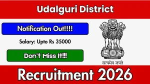 Udalguri District Recruitment 2026 – Walk in for 02 Co-ordinator, MIS/Program(FRA)/ Associate FRA Posts