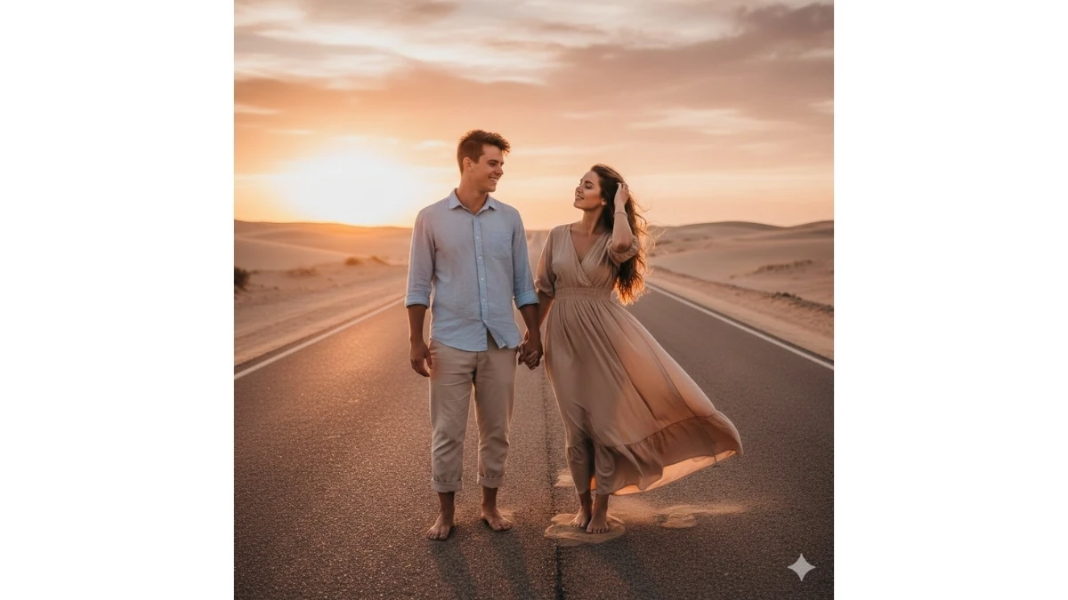 13 Google Gemini AI Photo Editing Prompts for Couples to Create Elegant Romantic Fashion Portraits