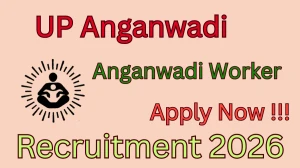 UP Anganwadi Worker Recruitment 2026 - Apply Online for 18 Posts