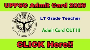 UP LT Grade Teacher Admit Card 2026 OUT - Download Here UP LT Grade Teacher Admit Card 2026 OUT - Download Here