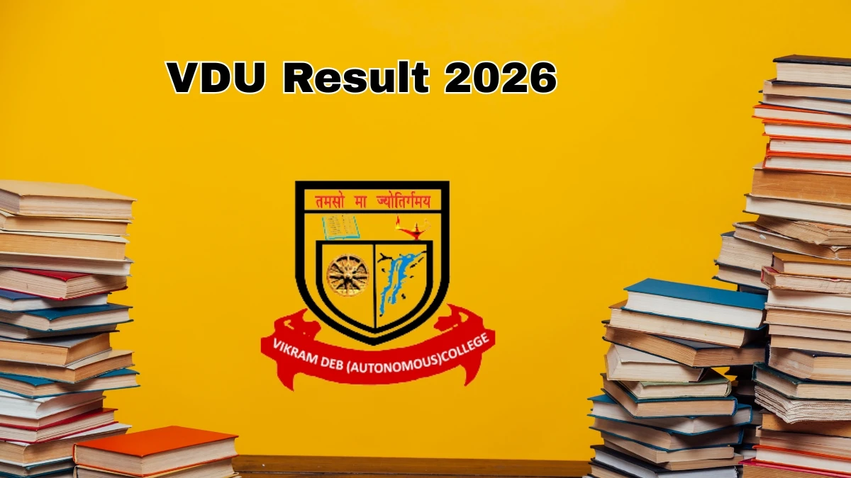 VDU Result 2026 Out at vikramdevuniversity.ac.in Direct Link to Download 1st Semester Result VDU Result 2026 Out at vikramdevuniversity.ac.in Direct Link to Download 1st Semester Result