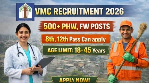 VMC Recruitment 2026 - Apply Online for 554 Public Health Worker, Field Worker Posts