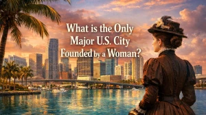 What is the Only Major U.S. City Founded by a Woman?