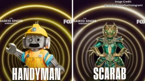 Who Went Home on The Masked Singer Season 14 Tonight? Handyman & Scarab Double Elimination Explained