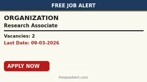 Satyawati College Recruitment 2026 - Apply Online for Research Associate / Field Investigator Posts Satyawati College Recruitment 2026 - Apply Online for Research Associate / Field Investigator Posts