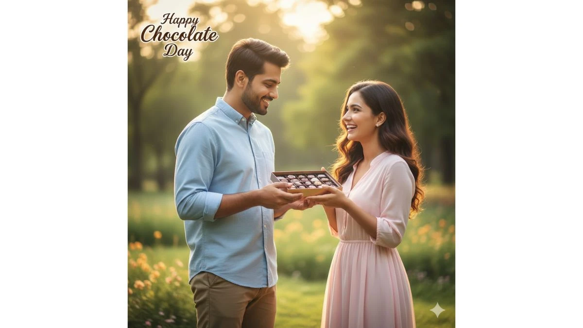10 Best Chocolate Day Gemini AI Photo Editing Prompts for Couples to Create Romantic HD Portraits