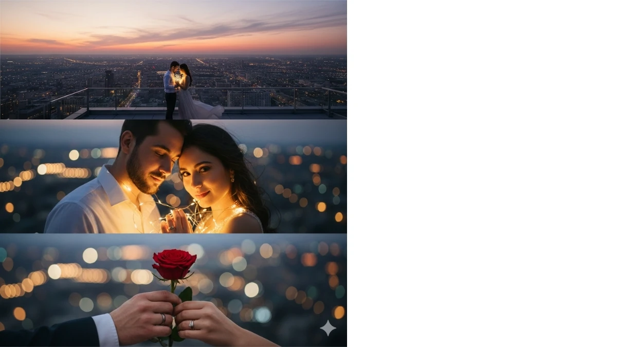 10 Trending Gemini AI 3-Layer Valentine Week Photo Editing Prompts to Create Romantic Couple Images in 2026