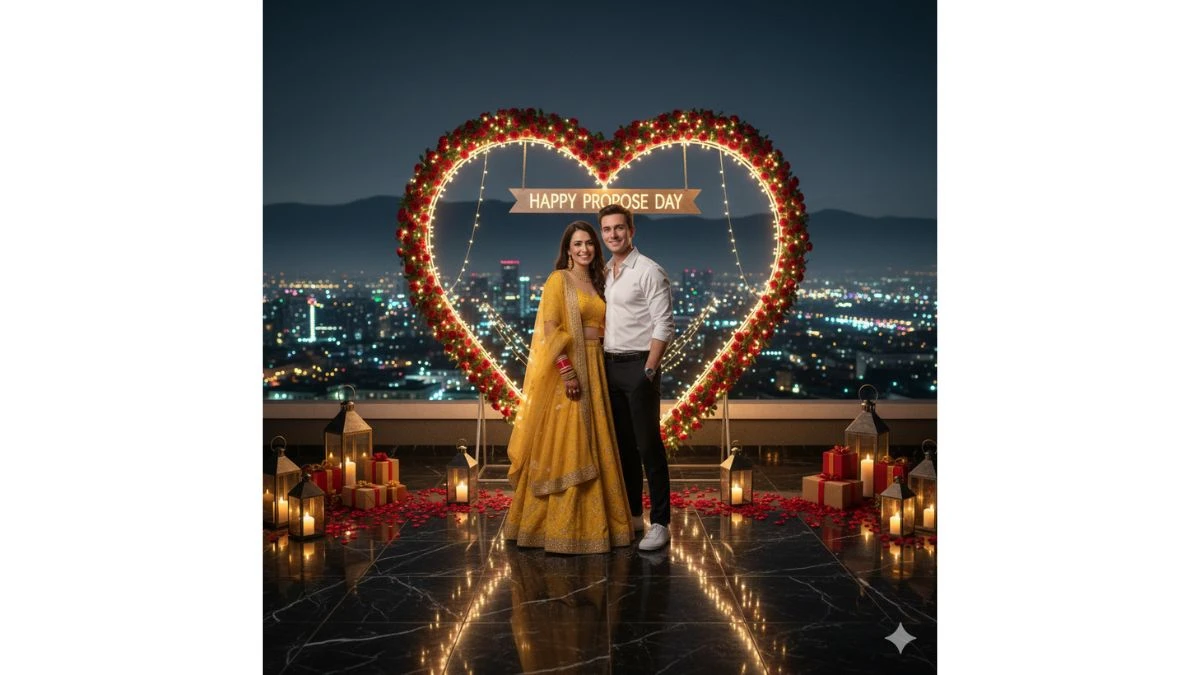 10 Viral Propose Day Gemini AI Photo Editing Prompts for Couples: Celebrate Love with Stunning Portrait