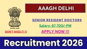 AAAGH Delhi Senior Resident Doctors Recruitment 2026 – Walk in AAAGH Delhi Senior Resident Doctors Recruitment 2026 – Walk in