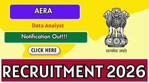 AERA Data Analyst Recruitment 2026 - Apply Offline