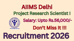 AIIMS Delhi Project Research Scientist I Recruitment 2026 - Apply Offline AIIMS Delhi Project Research Scientist I Recruitment 2026 - Apply Offline