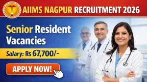 AIIMS Nagpur Senior Resident Recruitment 2026 - Apply Online for 54 Posts