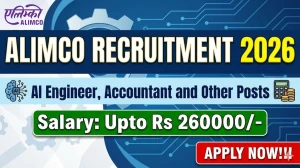 ALIMCO Recruitment 2026 - Apply Online for 41 AI Engineer, Accountant and Other Posts