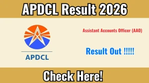 APDCL AAO Result 2026 OUT (Direct Link) - Download Scorecard @ apsc.nic.in APDCL AAO Result 2026 OUT (Direct Link) - Download Scorecard @ apsc.nic.in