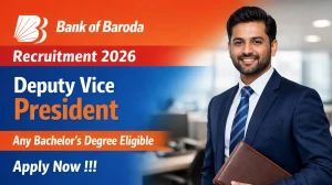 Bank of Baroda Deputy Vice President Recruitment 2026 - Apply Online