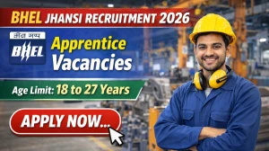BHEL Jhansi Apprentice Recruitment 2026 - Apply Online for 47 Posts