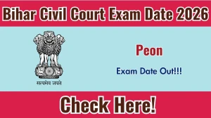 Bihar Civil Court Peon Exam Date 2026 Out at patna.dcourts.gov.in Check Details Here