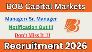 BOBCAPS Manager/ Sr. Manager - Product Recruitment 2026 - Apply Online