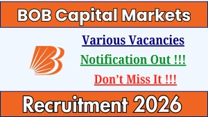 BOBCAPS Recruitment 2026 - Apply Online for 03 Head, Manager and More Posts