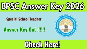 BPSC Special School Teacher Answer Key 2026 - Check Updates & Raise Objection