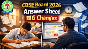 CBSE Board Exam 2026: Big Changes in Answer Sheet for Class 10 & 12 – New Rules Explained