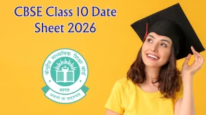 CBSE Class 10 Date Sheet 2026 Out - Check Subject-Wise Exam Dates & Download PDF CBSE Class 10 Date Sheet 2026 Out - Check Subject-Wise Exam Dates & Download PDF