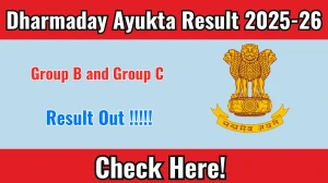 Dharmaday Ayukta Result 2025-26 - Download Scorecard @charity.maharashtra.gov.in