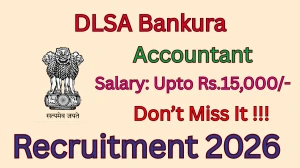 DLSA Bankura Accountant Recruitment 2026 - Apply Offline