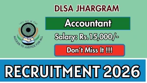 DLSA Jhargram Accountant Recruitment 2026 - Walkin