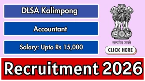 DLSA Kalimpong Accountant Recruitment 2026 - Apply Offline