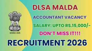 DLSA Malda Accountant Recruitment 2026 – Walk in