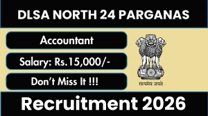 DLSA North 24 Parganas Accountant Recruitment 2026 - Apply Offline