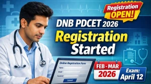 DNB PDCET 2026 Registration: Dates, Eligibility, Fees, Online Application