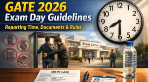GATE 2026 Exam Day Guidelines: Reporting Time, Documents, Dress Code, Allowed Items & CBT Rules
