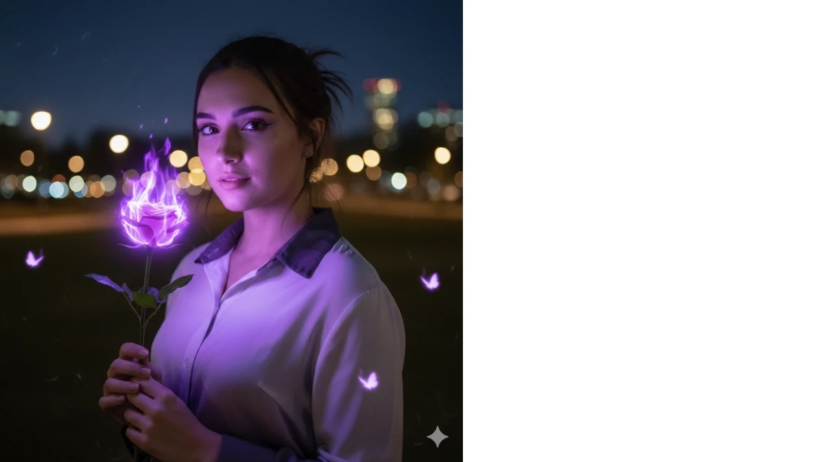 12 Gemini Glowing Flower AI Photo Editing Prompts for Girls to Create Trending Rose-Themed Aesthetic Portraits