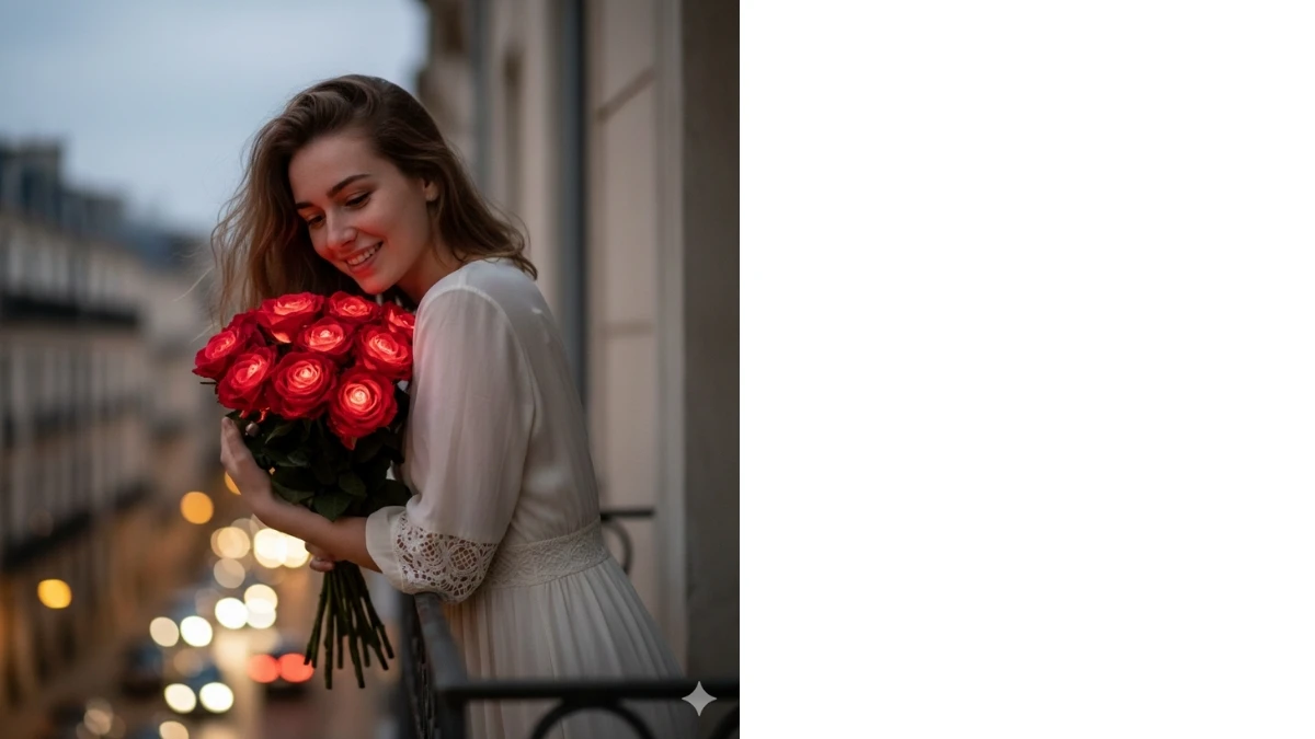 12 Gemini Glowing Flower AI Photo Editing Prompts for Girls to Create Trending Rose-Themed Aesthetic Portraits