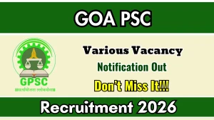 Goa PSC Recruitment 2026 – Apply Online for 47 Lecturer, Medico Legal Officer and More Posts