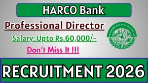 HARCO Bank Professional Director Recruitment 2026 - Apply Offline