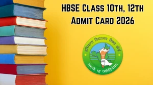 HBSE Haryana Board Admit Card 2026 Out – Download Class 10th & 12th Hall Ticket HBSE Haryana Board Admit Card 2026 Out – Download Class 10th & 12th Hall Ticket