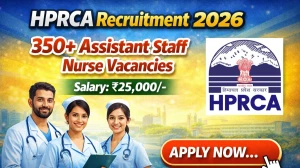 HPRCA Assistant Staff Nurse Recruitment 2026 - Apply Online for 390 Posts