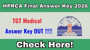 HPRCA TGT Medical Final Answer Key 2026 OUT - Download PDF & Raise Objection