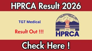 HPRCA TGT Medical Result 2026 - Download Scorecard @hprca.hp.gov.in