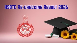 HSBTE Re Checking Result 2025 Out at hsbte.org.in Direct Link to Download Diploma Result