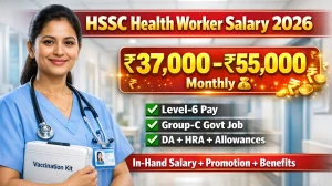 HSSC Health Worker Salary 2026: Pay Scale, In-Hand Salary, Allowances, and Job Profile