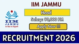 IIM Jammu Head Recruitment 2026 – Apply Online